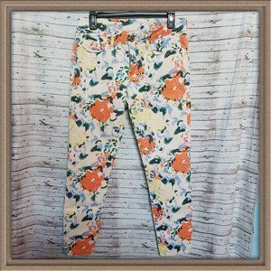Gap Floral Legging Jeans skinny